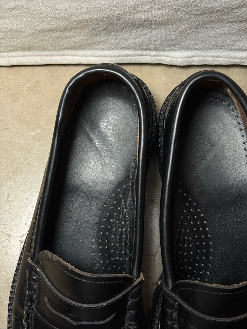 GH Bass Whitney Weejuns Super Lug Penny Loafers - Picture 6 of 9